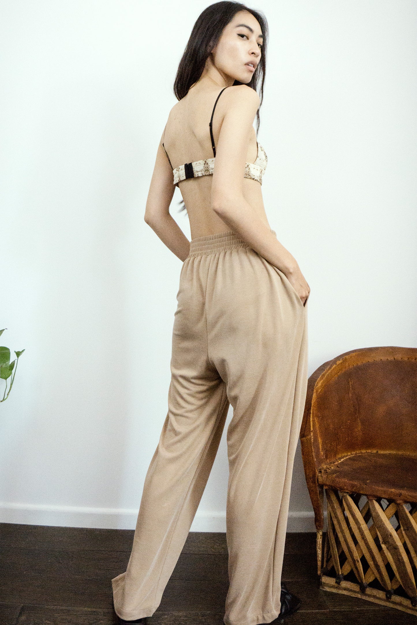 Venice Viscose Pants Sand