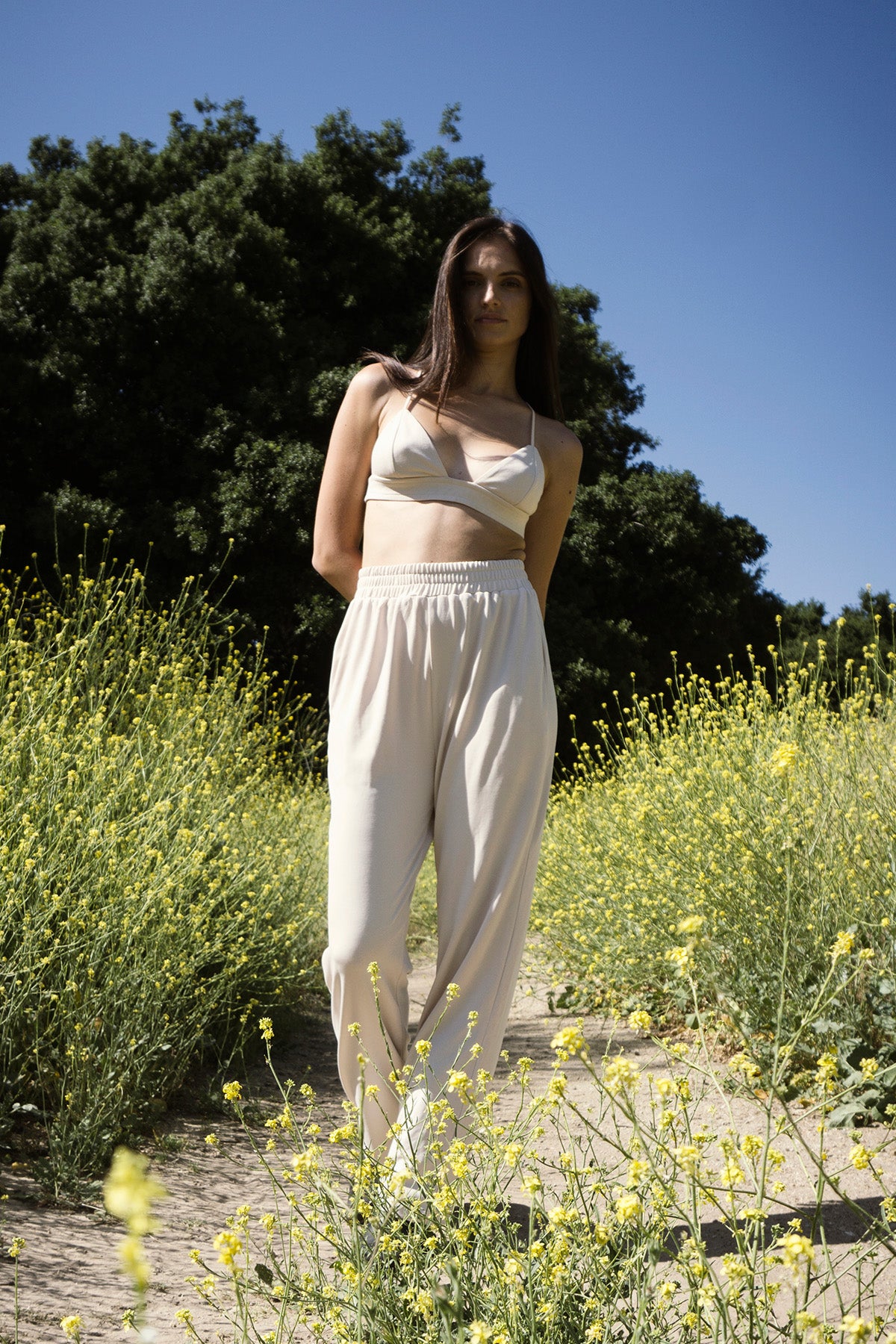 Venice Viscose Pants Cream
