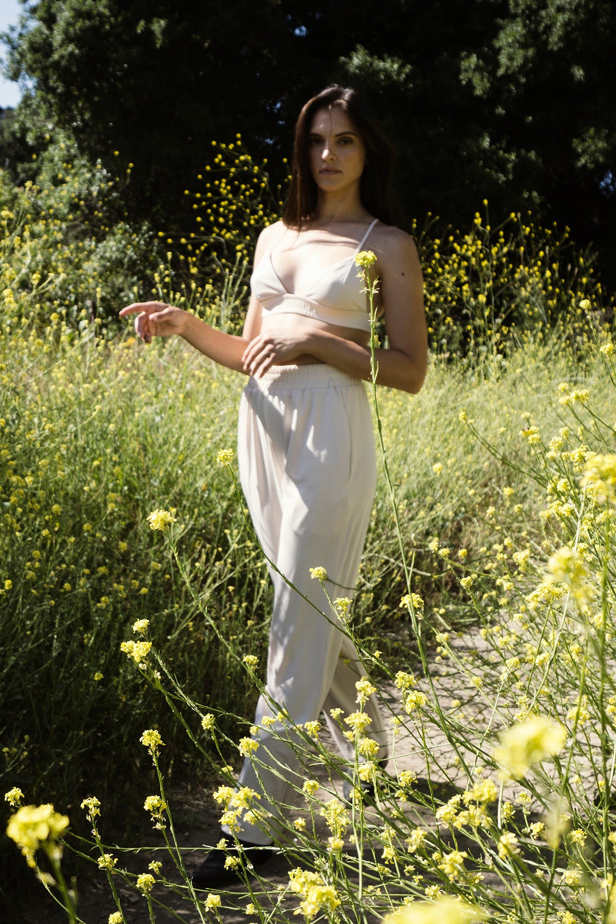 Venice Viscose Cream Pants