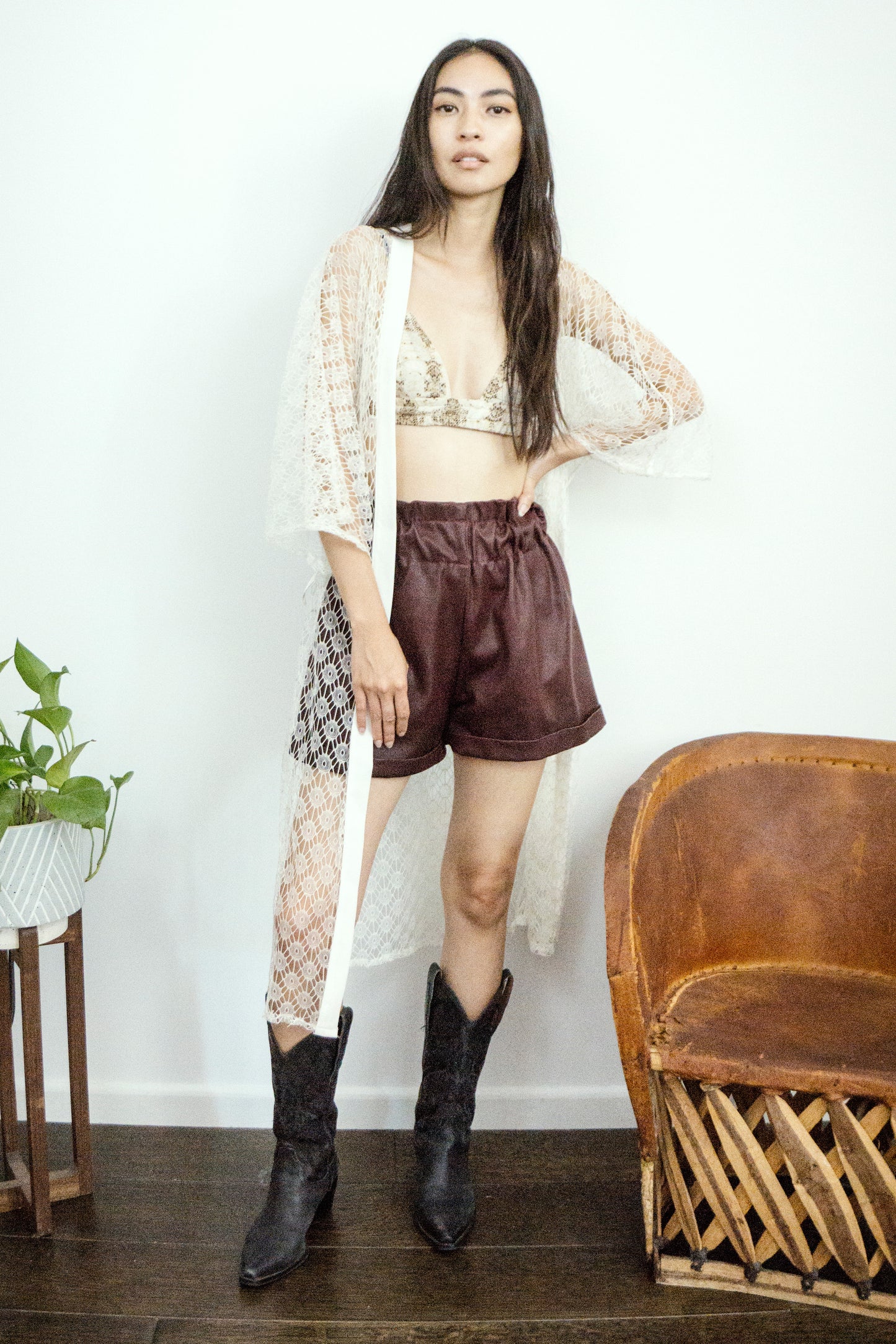 Lace Ivory Belles Kimono