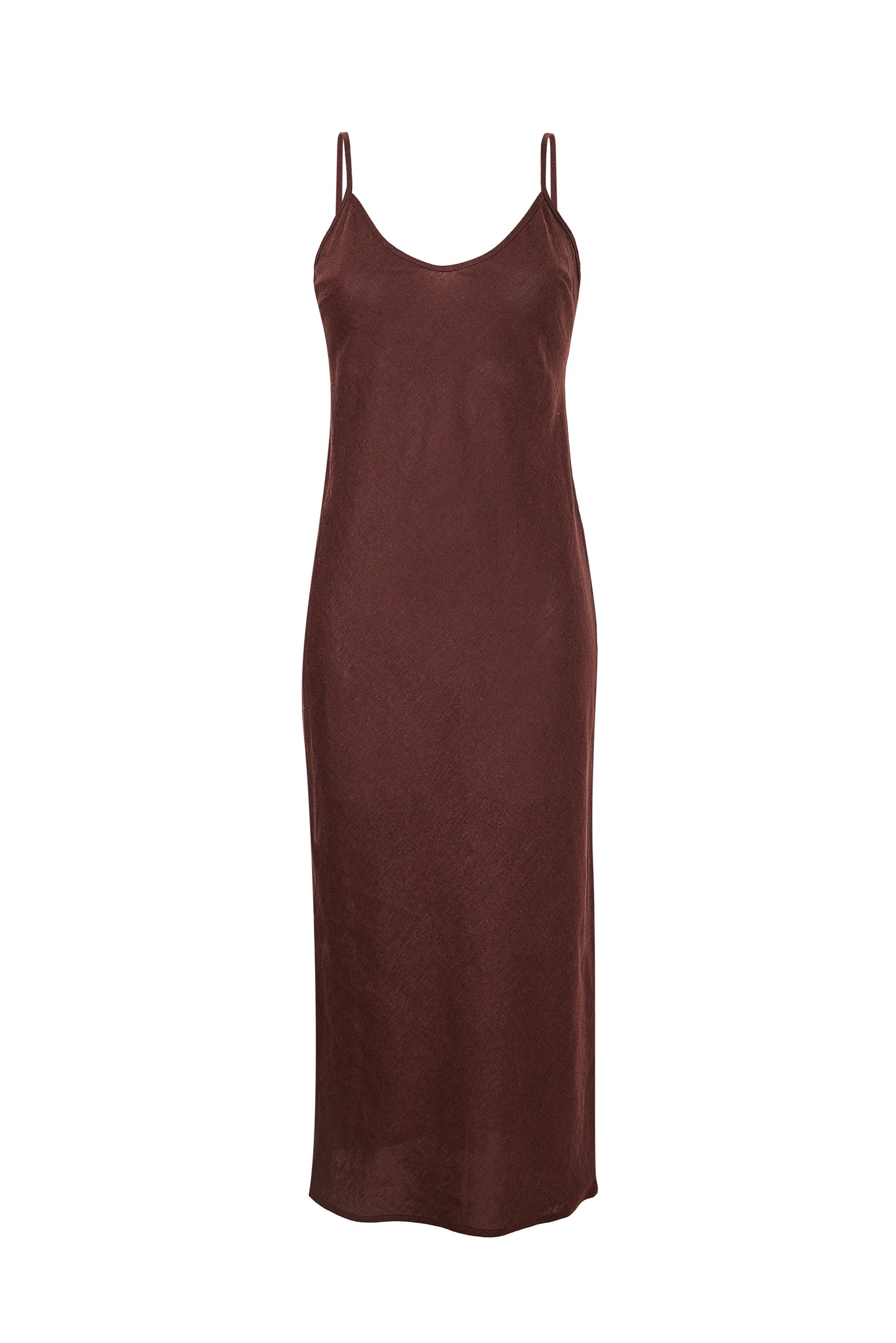 Mocha Linen Maxi