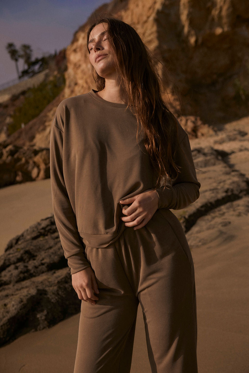Venice Viscose Pullover Olive