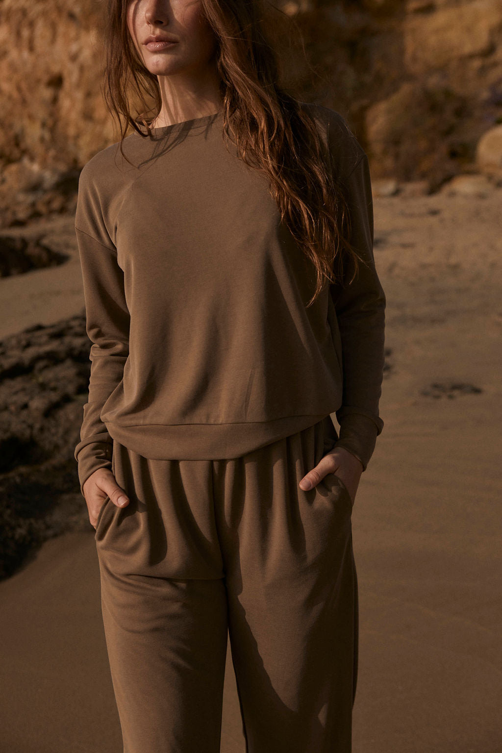 Venice Viscose Pullover Olive