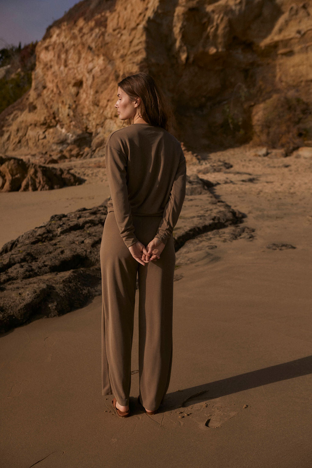 Venice Viscose Pullover Olive
