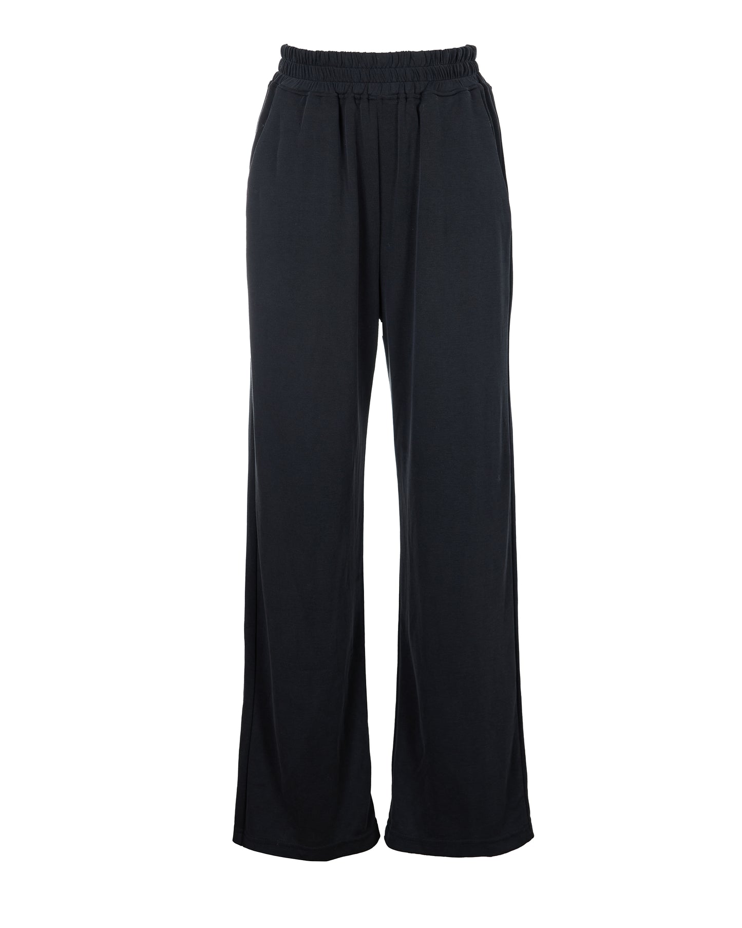 Black Venice Viscose Pants