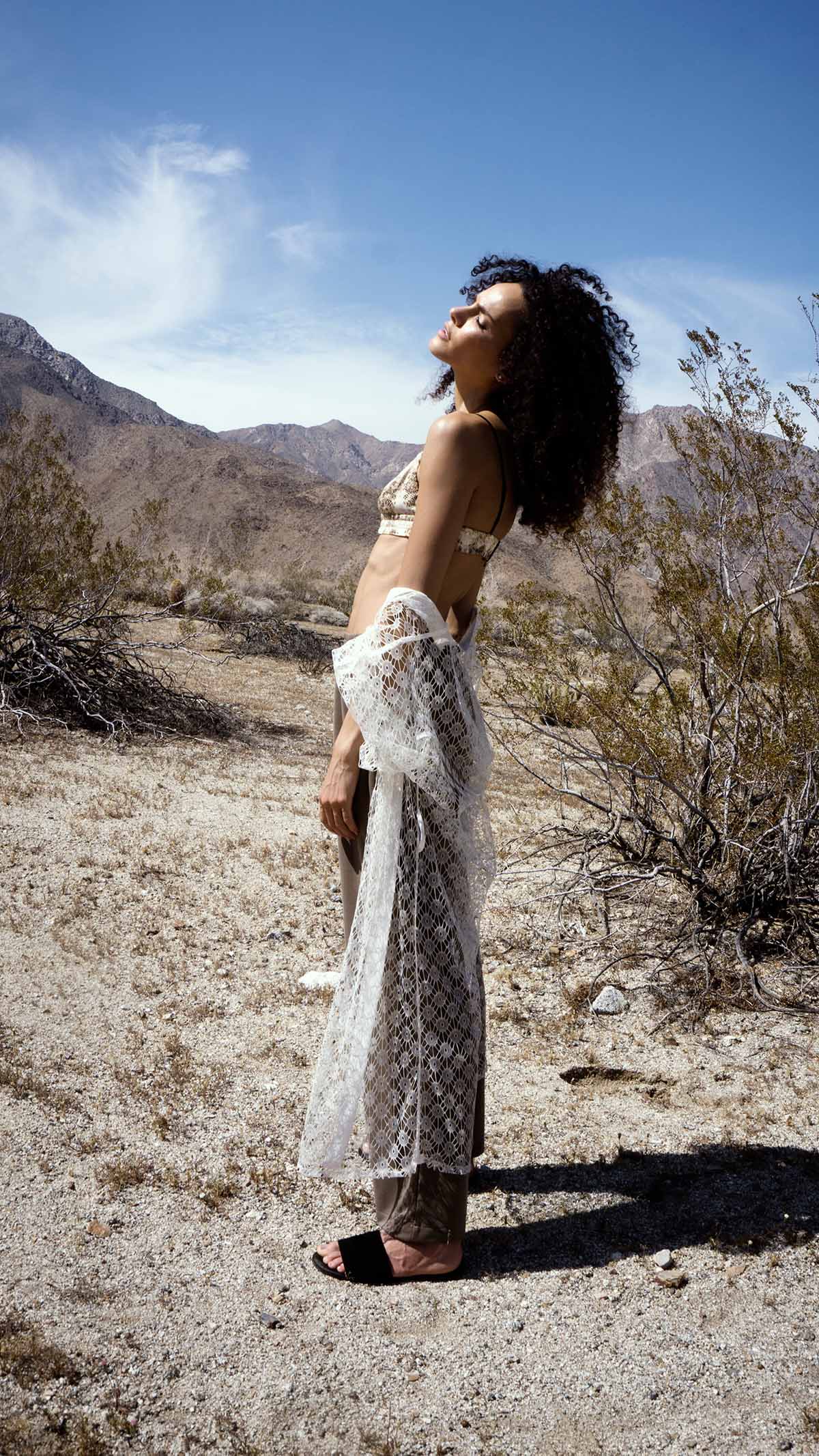 Lace Ivory Belles Kimono