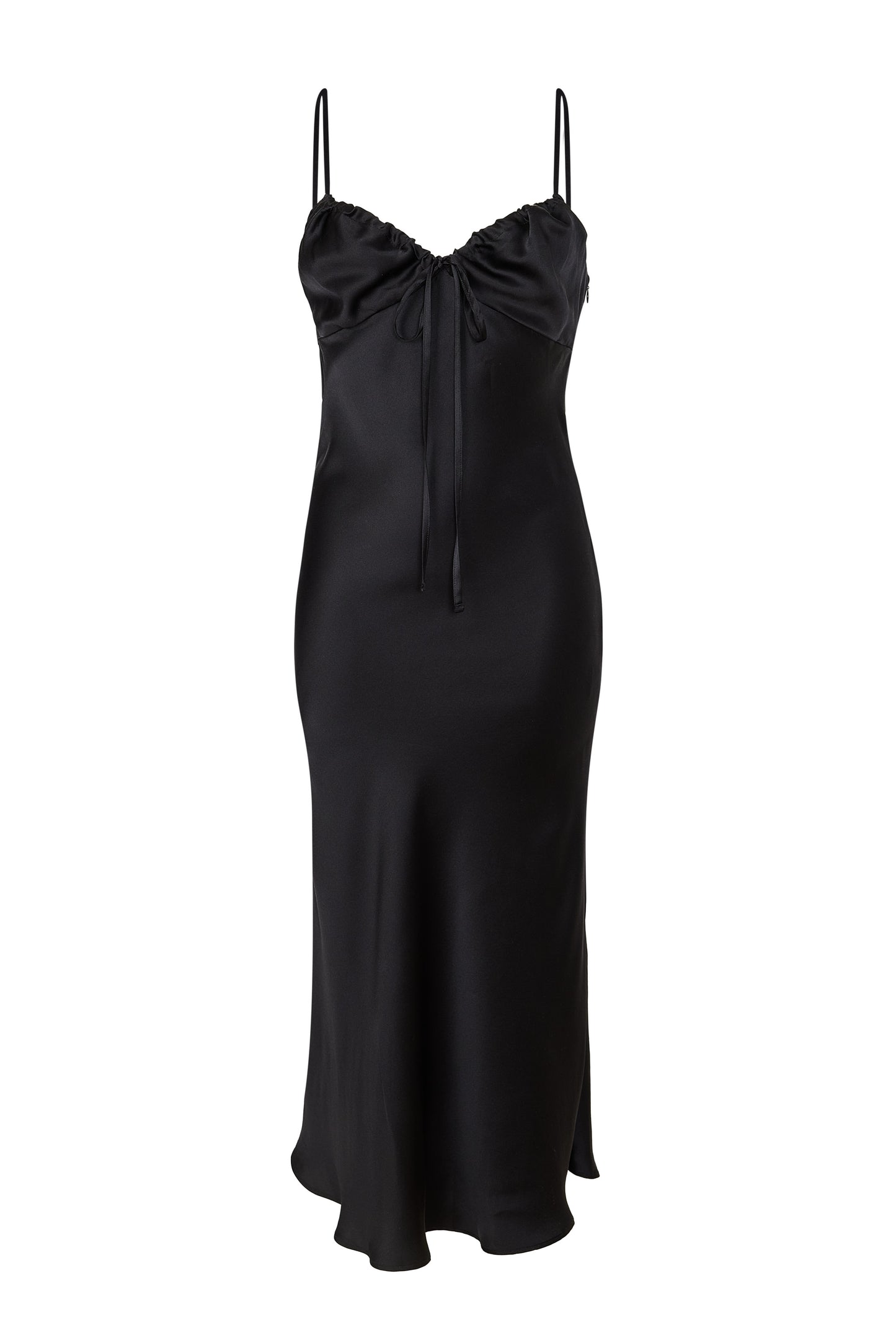Black Monaco Silk Dress