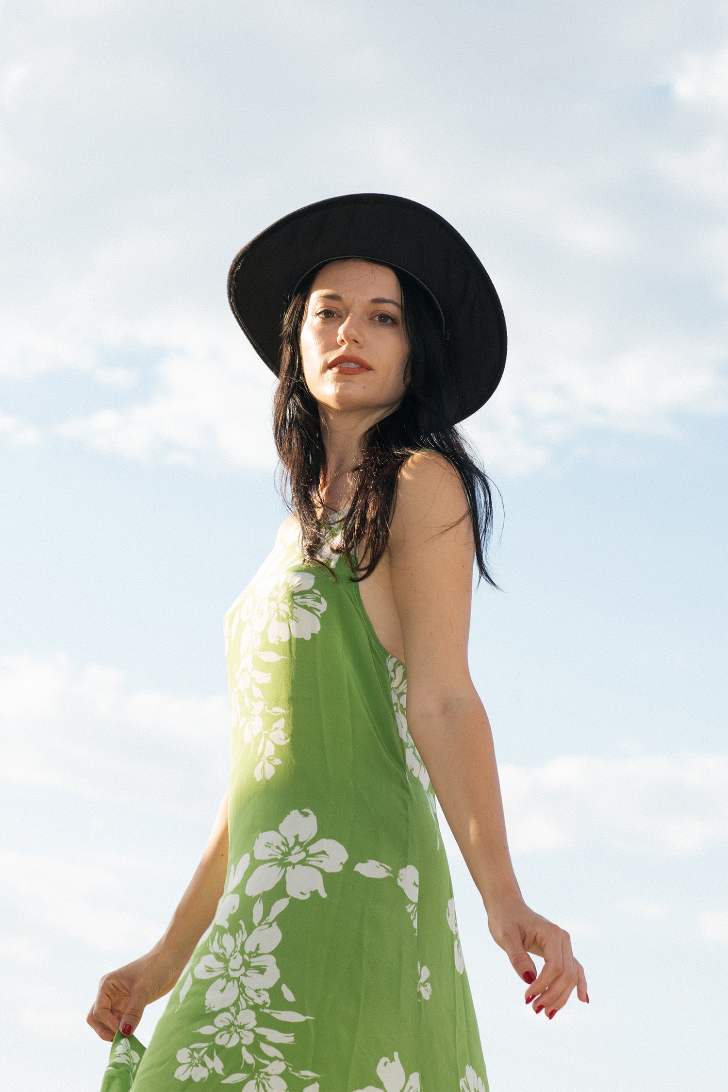 Hawaii Maxi Silk Dress Small Hawaii Maxi Silk Dress Small