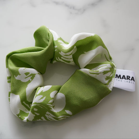 Hawaii Silk Scrunchie