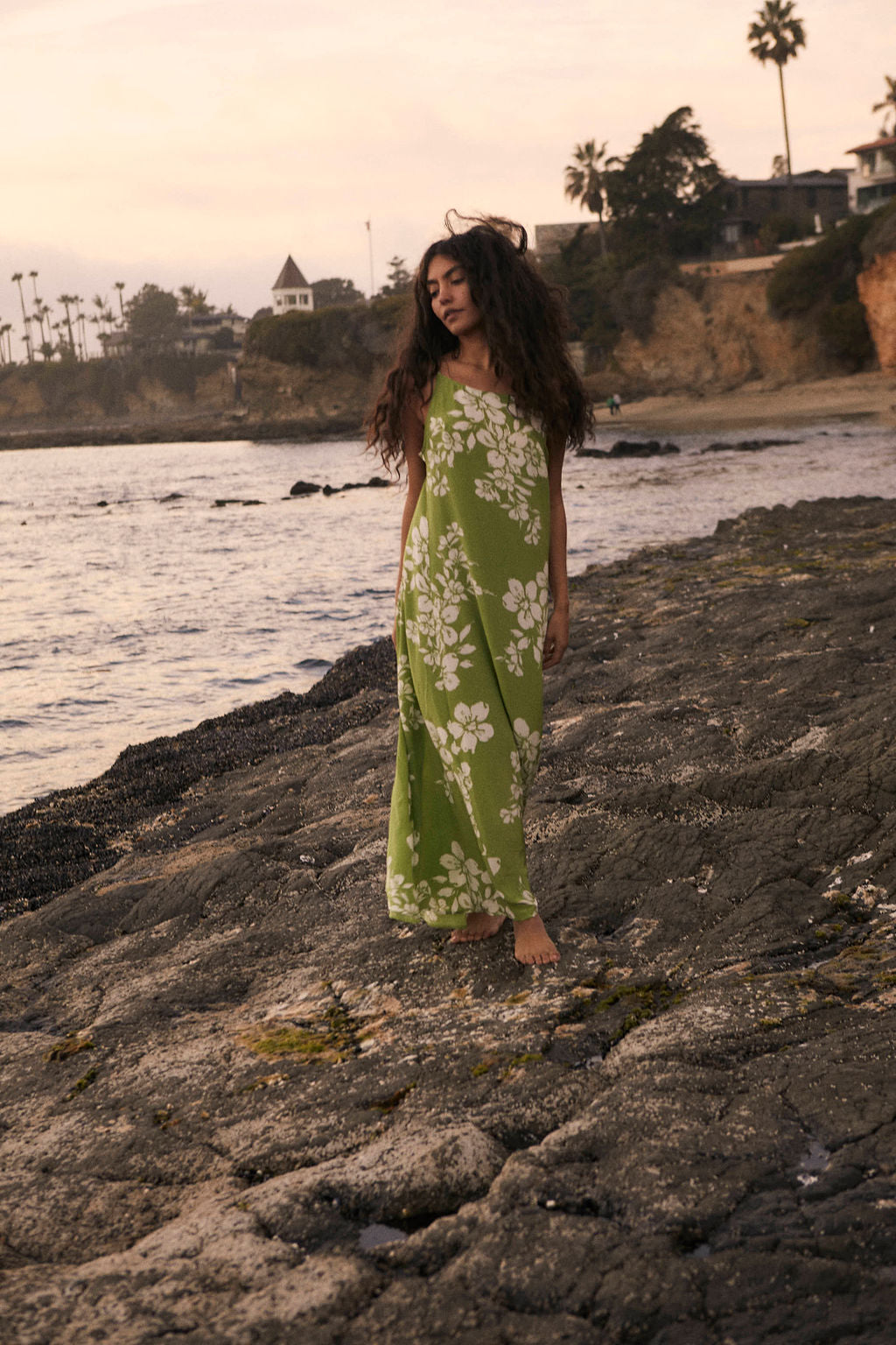 Hawaii Maxi Silk Dress Small Hawaii Maxi Silk Dress Small