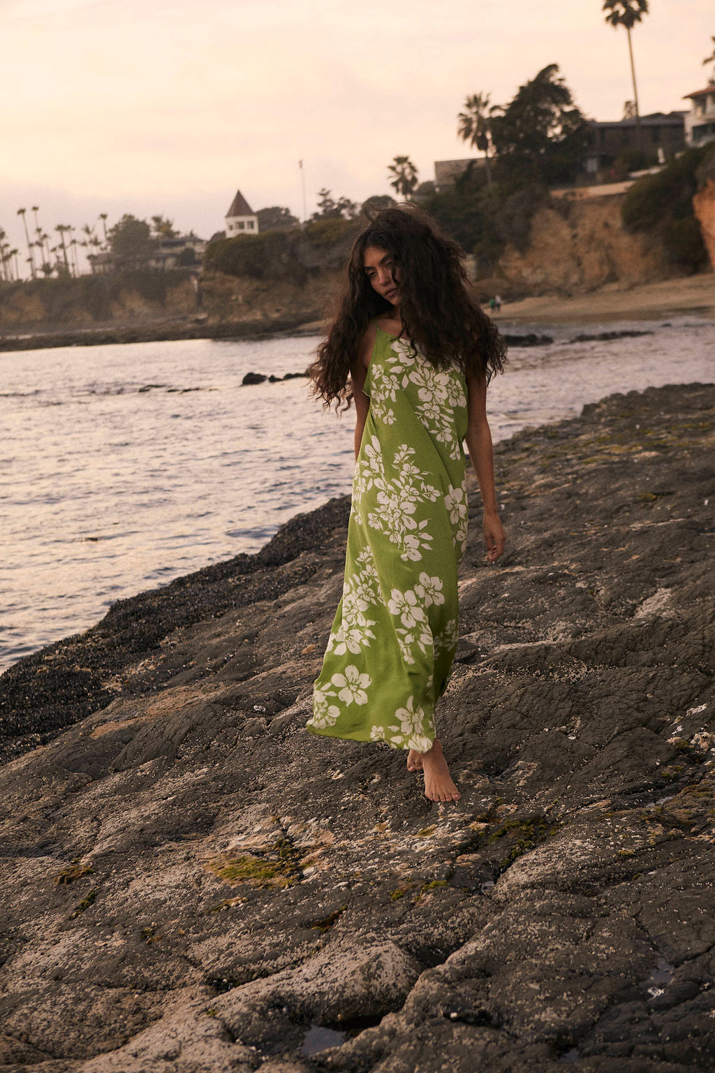 Hawaii Maxi Silk Dress Small Hawaii Maxi Silk Dress Small