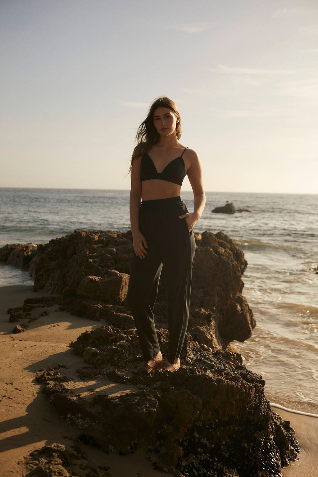 Black Venice Viscose Set