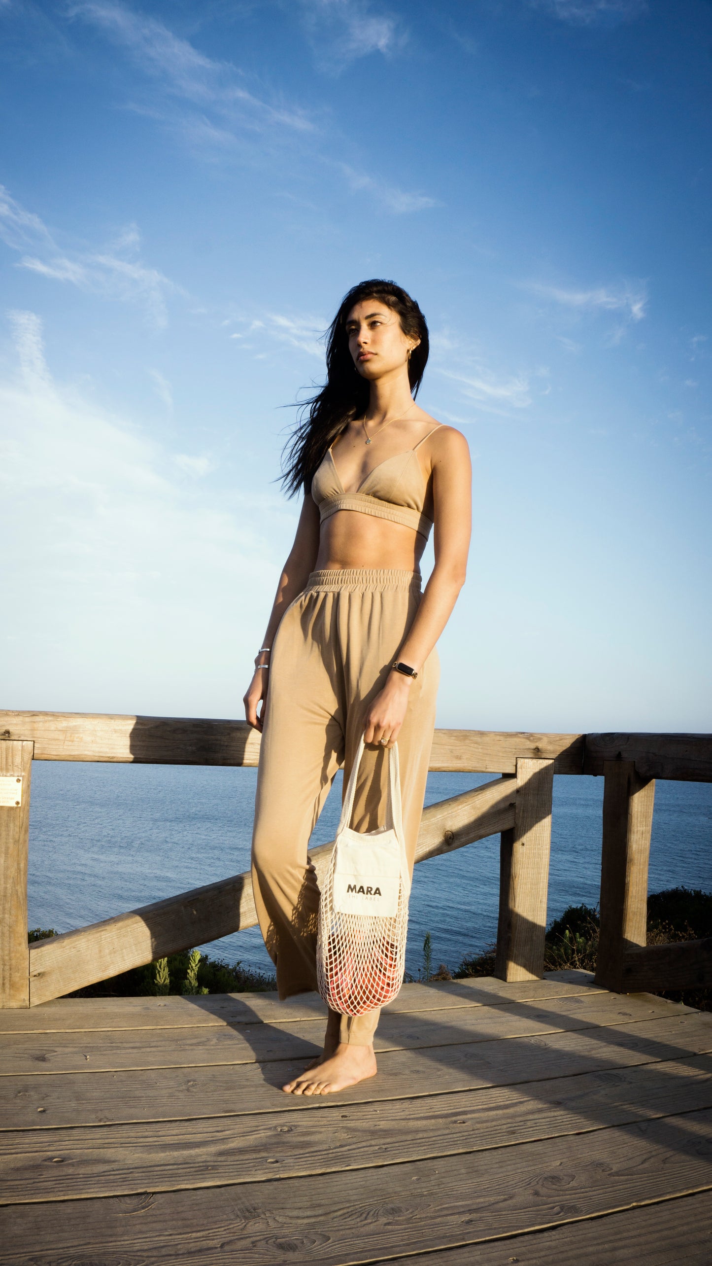 Venice Viscose Sand Bralette